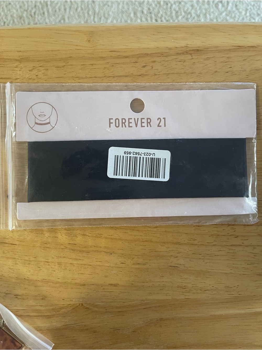 Forever 21 Black Velvet Choker